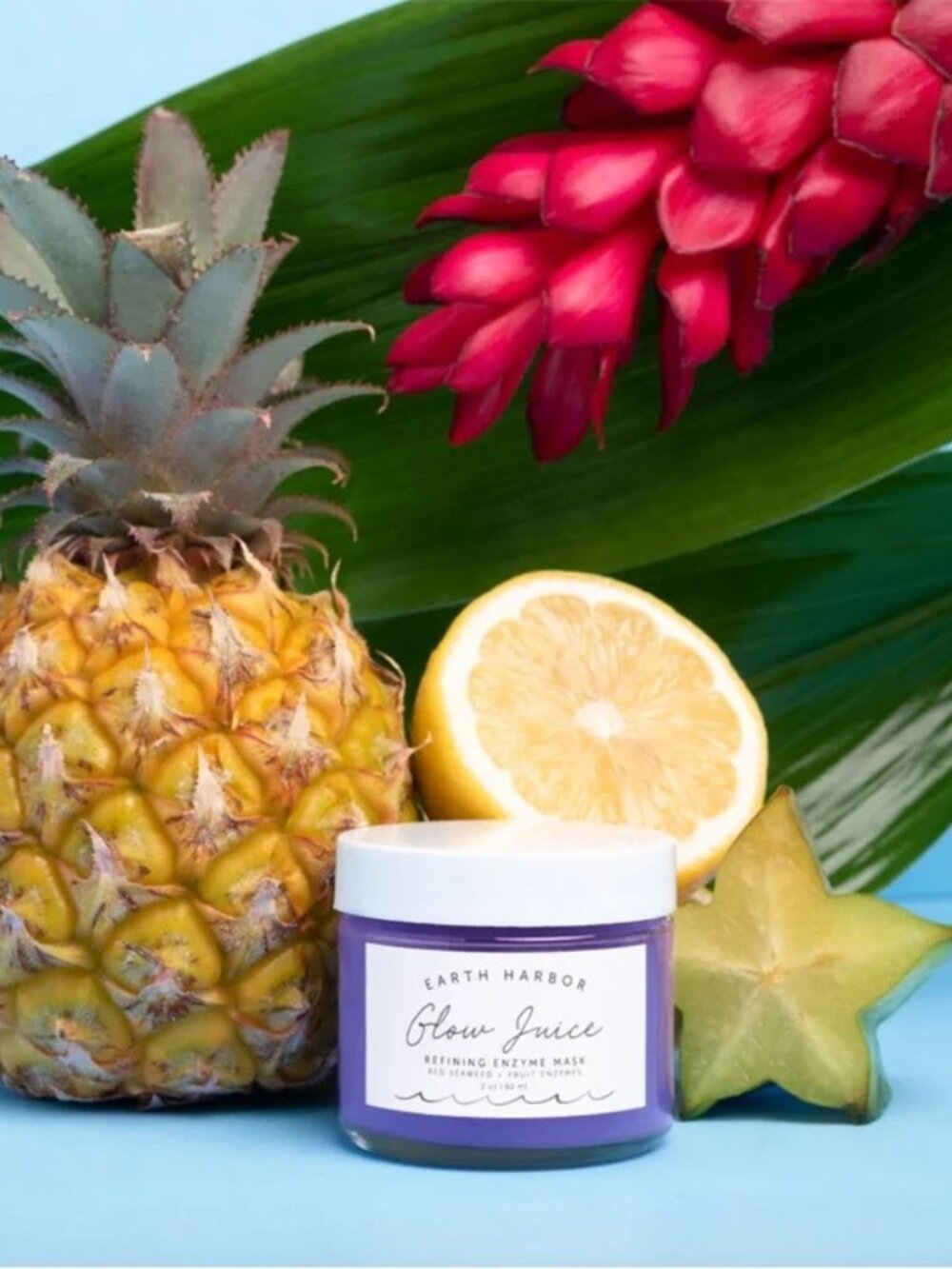 NEW Earth Harbor Glow Juice Refining Enzyme Mask